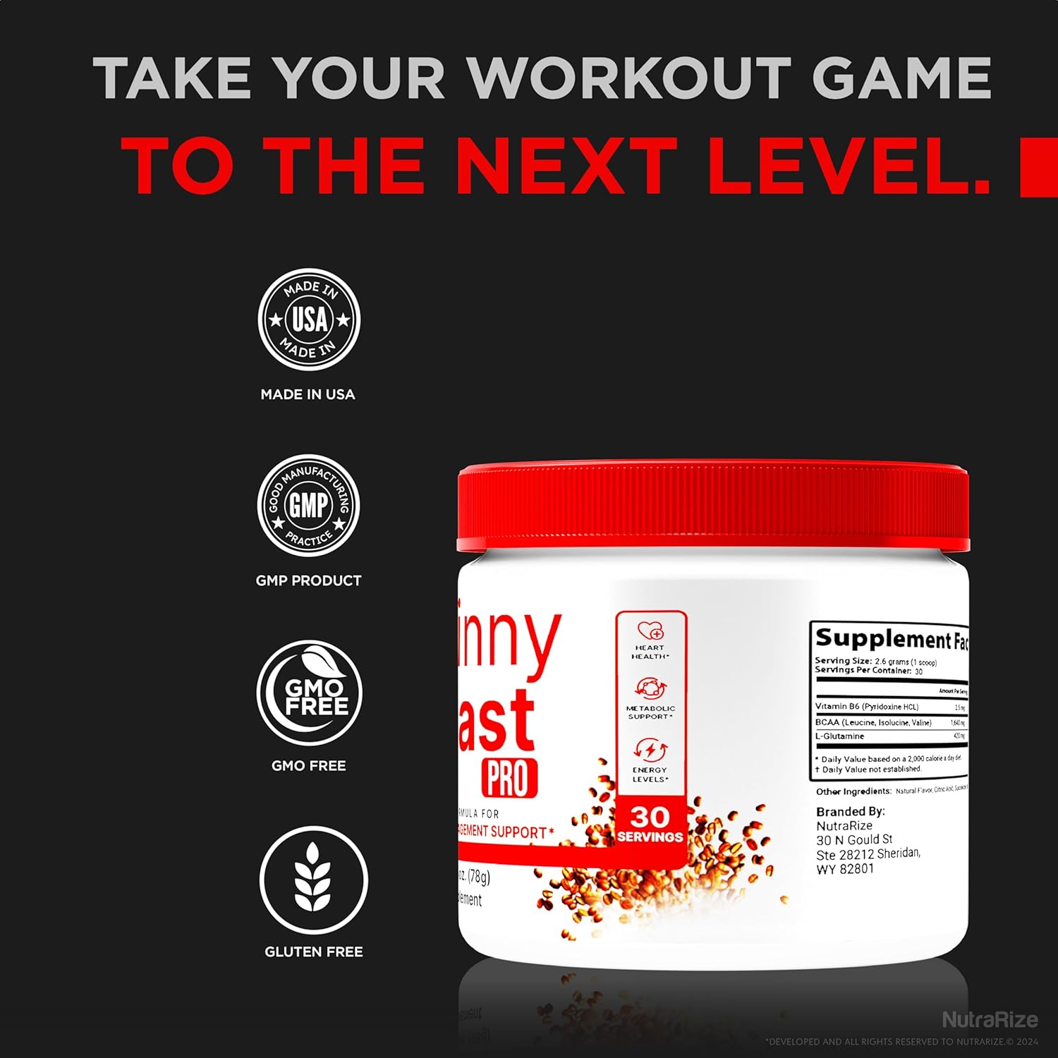 SkinnyRoast Pro Powder Formula - Boost Overall Health & Fitness, Support Healthy Lifestyle with Official Review (30 Servings)