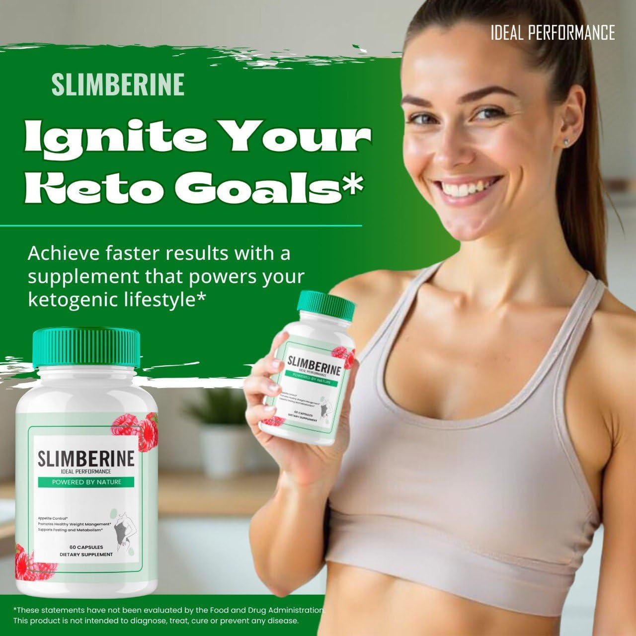 Slimberine Keto Capsules - Advanced Formula for Maximum Strength and Natural  Slimming Formula  - Official Reviews (5 Pack)