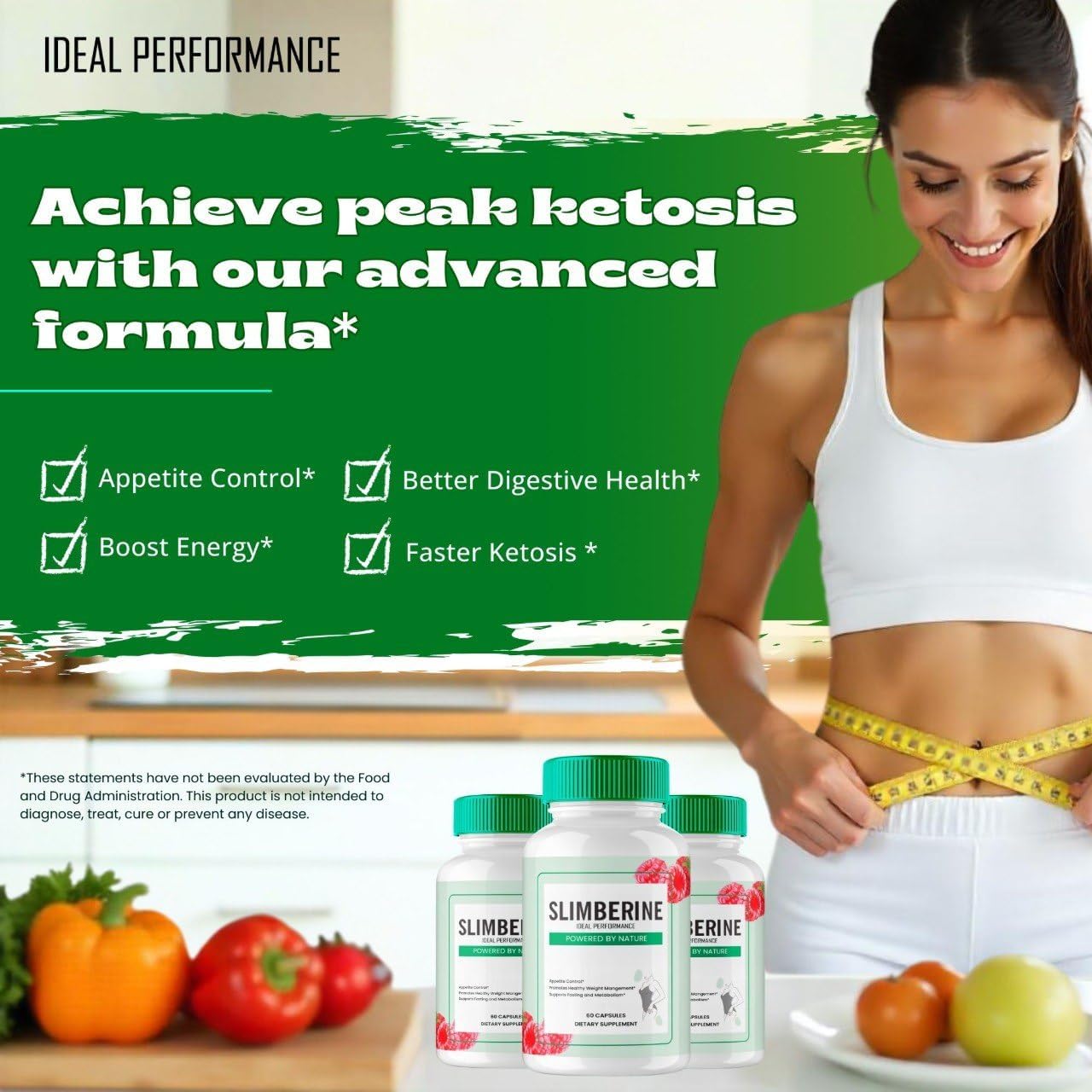 Slimberine Keto Capsules - Advanced Formula for Maximum Strength and Natural  Slimming Formula  - Official Reviews (5 Pack)