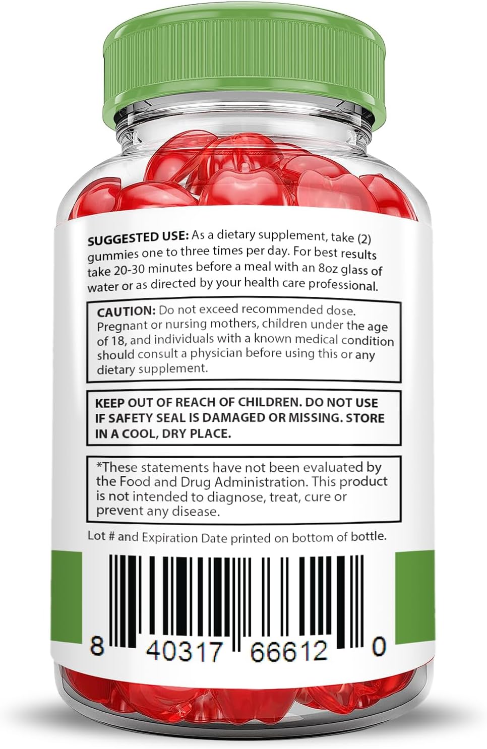 Slimlife Evolution Keto ACV Gummies - 2 Pack, 1000MG Apple Cider Vinegar, Pomegranate Beet Juice Powder, B12 Vegan - 120 Gummies