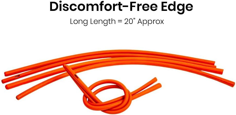 SoulGenie HealthAndYoga™ 20" Open-End Enema Rubber Colon Tube (22 FR) - Compatible Kit Supplies for Coffee, Water & Gerson Therapy - Comfortable & Effective Gut Cleanse