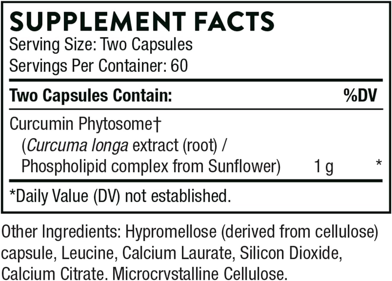 Soy-Free Curcumin Phytosome Supplement with Eleven Zones - 120 Capsules