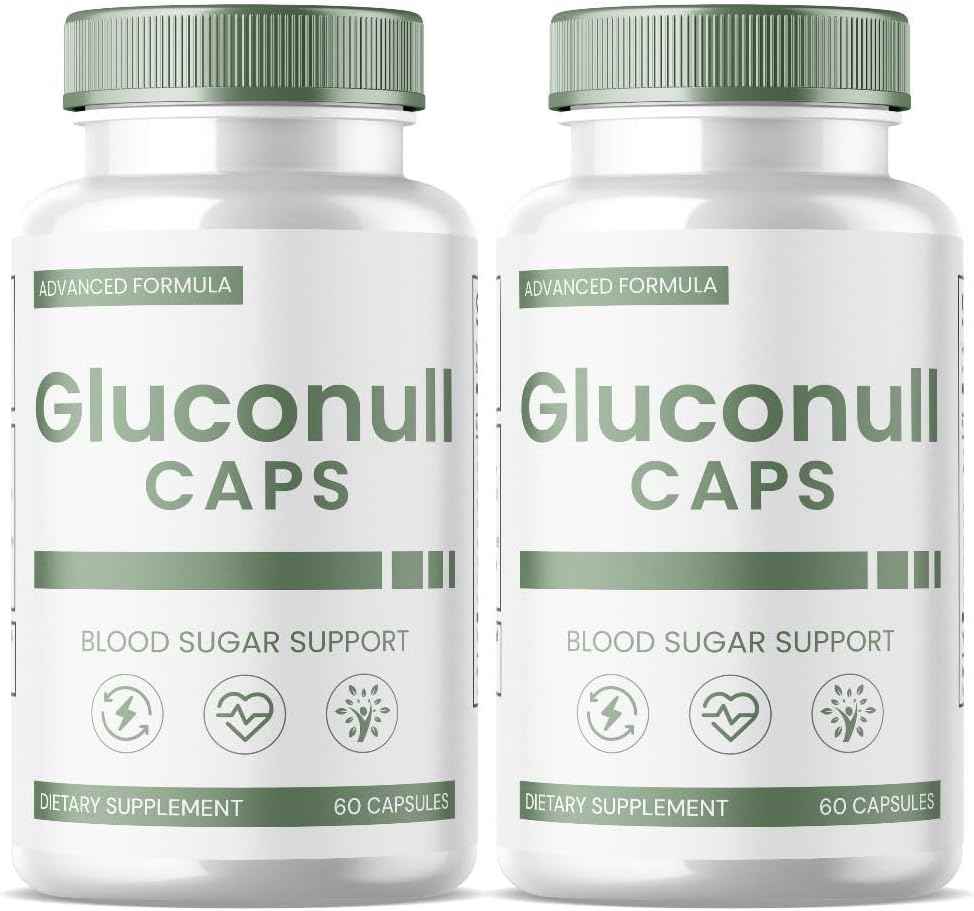 SPRESSO (2 Pack) Gluconull Capsules, Gluco Null Glyco Optimizer, Gluco Null Natural Blood Vessel Cleaner, Gluconull for Natural Health (120 Capsules)
