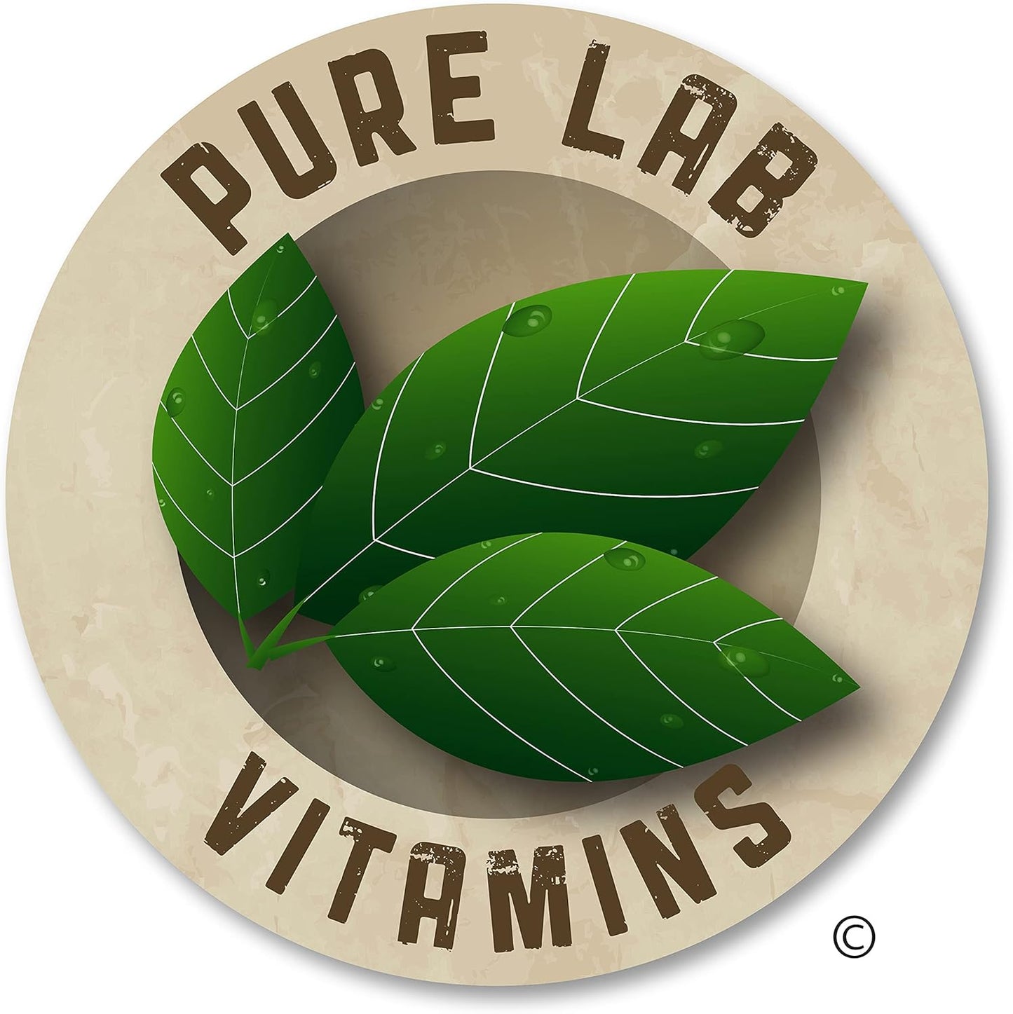 Sublingual Bioactive B12 5000mcg Tablets - Pure Lab Vitamins - Methylcobalamin - Prevent Deficiency - Nervous System Support