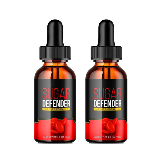 Sugar Defender Drops - Sugar Defense Super Formula, 24-Hour Sugar Defender Supplement - Pack of 2