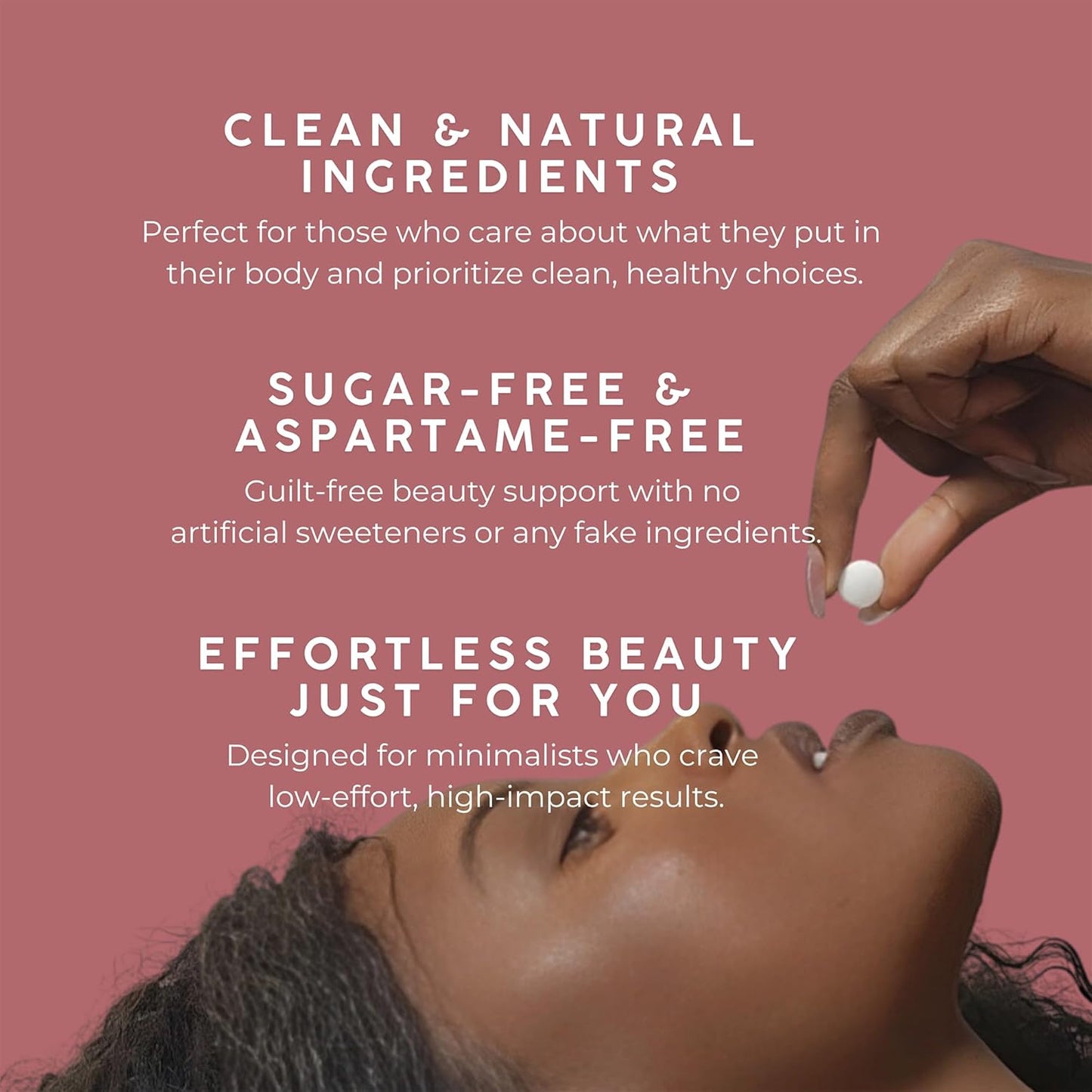 Sugar-Free Biotin Mints for Glowing Skin, Hair & Nails - Pear Flavor | Antioxidant-Rich Travel Supplement with Vitamins C, B6 & B12, Non-GMO (25 Mints)