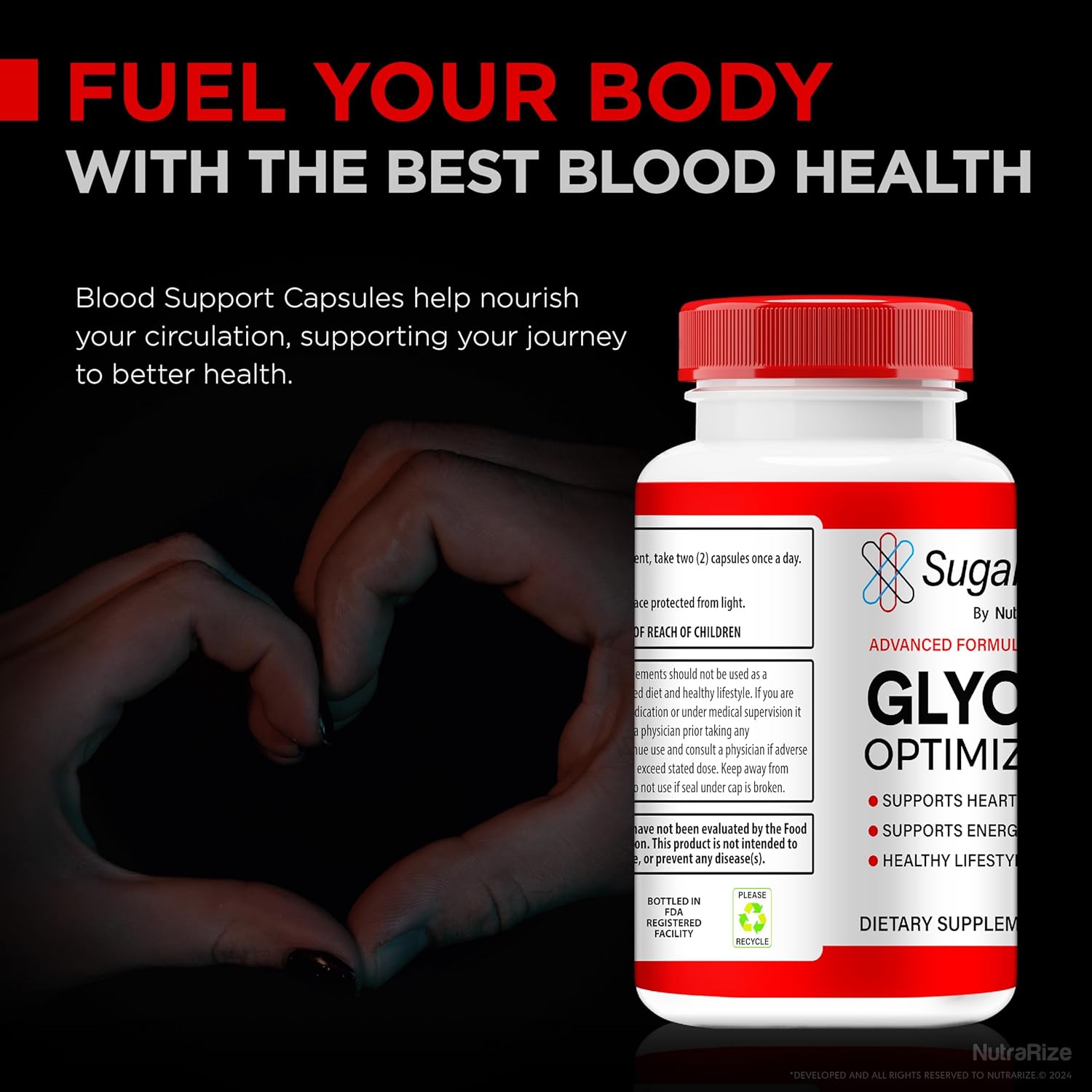 Sugar Sync Glyco Optimizer Capsules - Pack of 5 - Joint & Glucose Support - Detox Formula - 300 Capsules