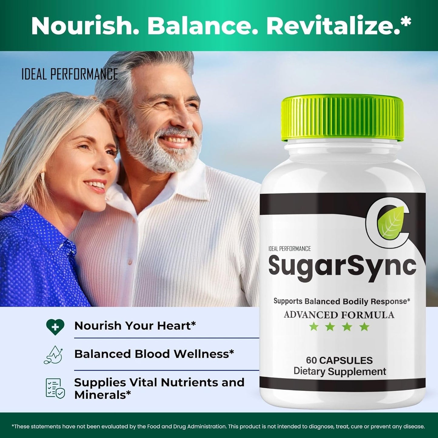 Sugar Sync Performance Booster Capsules - Maximum Strength Glyco Optimizer Supplement for Joint Health and Glucose Cleanse Detox - 5 Pack Reviews