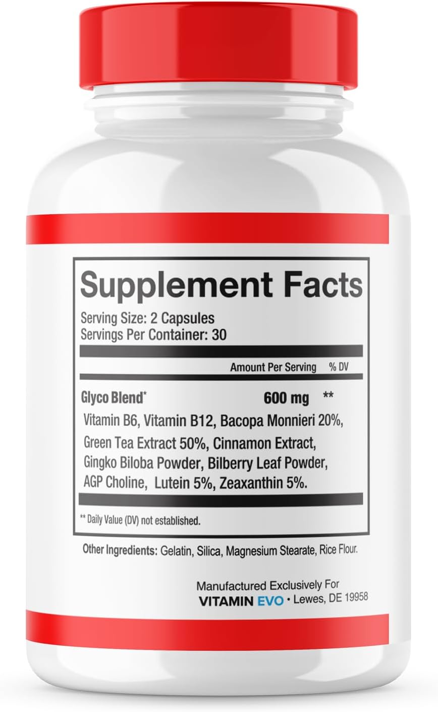 Sugar Sync Vitamin Evo Capsules - SugarSync Glyco Optimizer & Joint Support, Cleanse Detox Formula - 60 Pills, Maximum Strength, Reviews