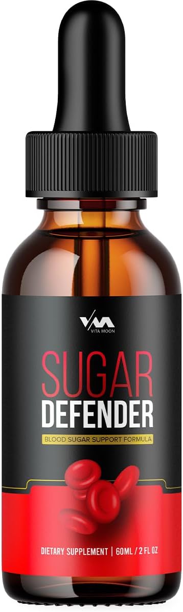 SugarDefender Drop Supplement - Advanced Formula for Sugar Defense, Energy & Strength - 1 Month Supply