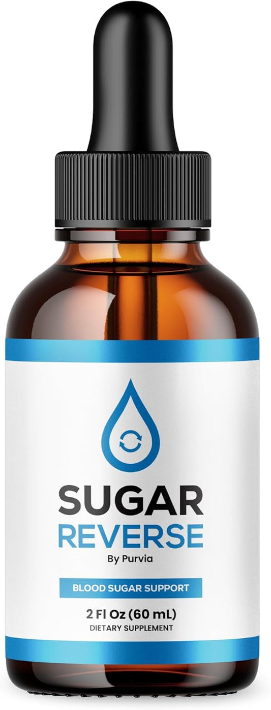 SugarReverse Drops: Advanced Formula Supplement with Chromium - Maximum Strength Sugar Reverse Liquid Drops (1 Bottle)