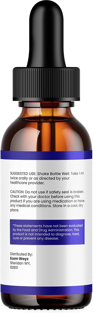 SugarReverse Vitamin Support Drops - 5 Pack, Advanced Formula for 24 Hour Energy & Strength - 5 Month Supply
