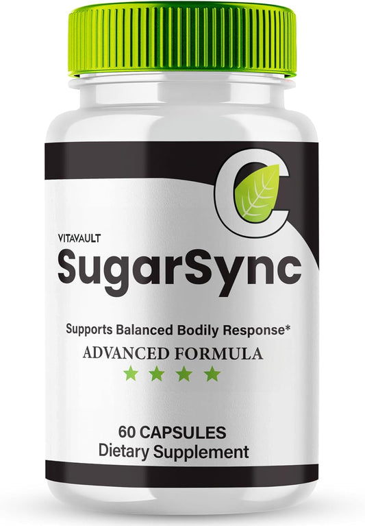 SugarSync Maximum Strength Glyco Optimizer Capsules for Joint Health and Detox - 60 Capsules