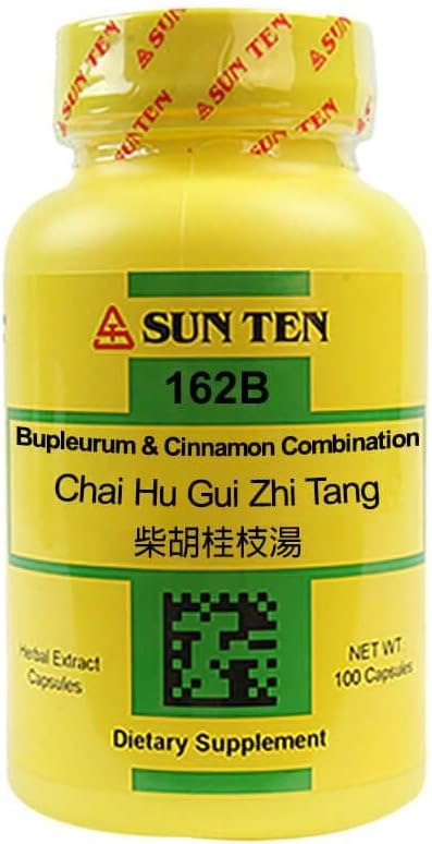 Sun Ten Bupleurum and Cinnamon Capsules - Herbal Chai Hu GUI Zhi Tang Supplement