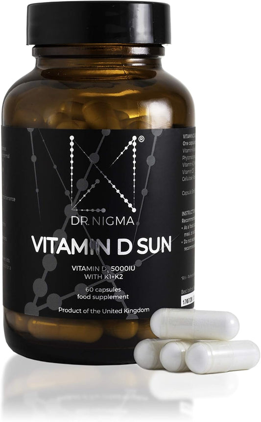 Sunshine in a Bottle: DR. NIGMA Vitamin D Supplement for Healthy Skin & Bones