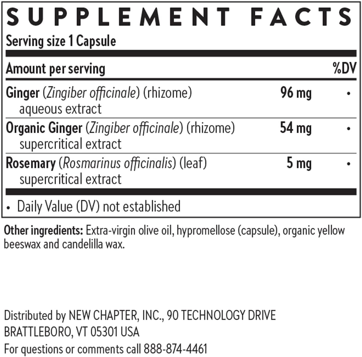 Superfood Ginger Capsules - High-Potency Daily Recovery & Inflammation Support (30ct)