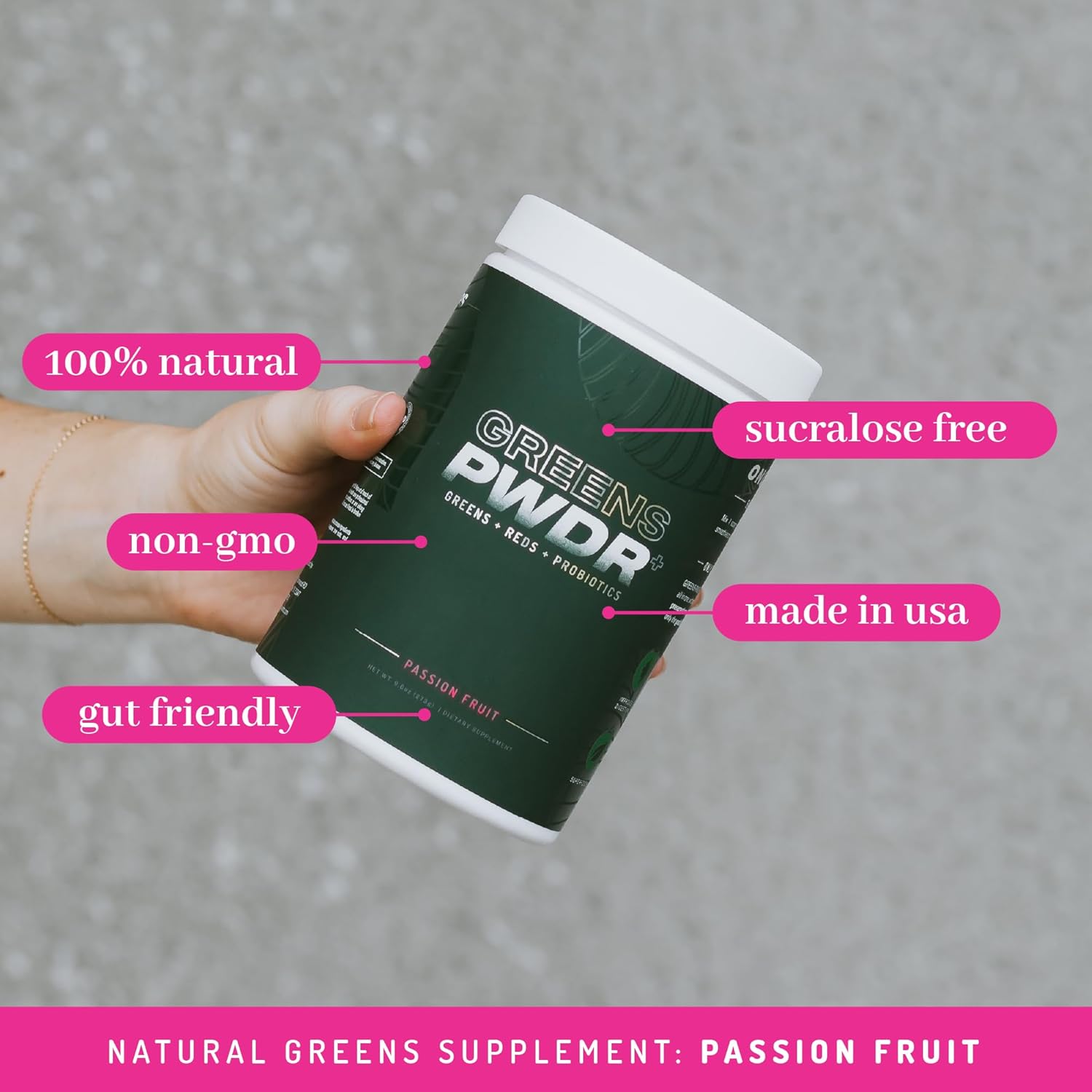 Superfood Supplement for Gut Health & Immunity - PWDRS Greens, Reds, Probiotics, Antioxidants | Boost Energy & Fight Inflammation