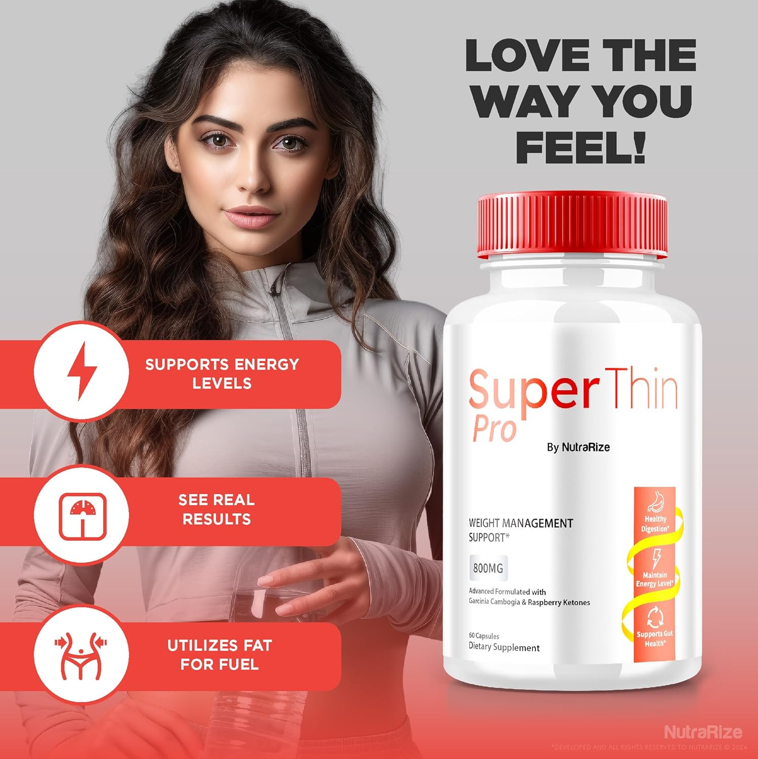 SuperThin Pro  Slimming Formula  & Nutrition Pills 2 Pack - Keto Formula, Natural Supplement for Body Transformation & Health Boost - 120 Capsules