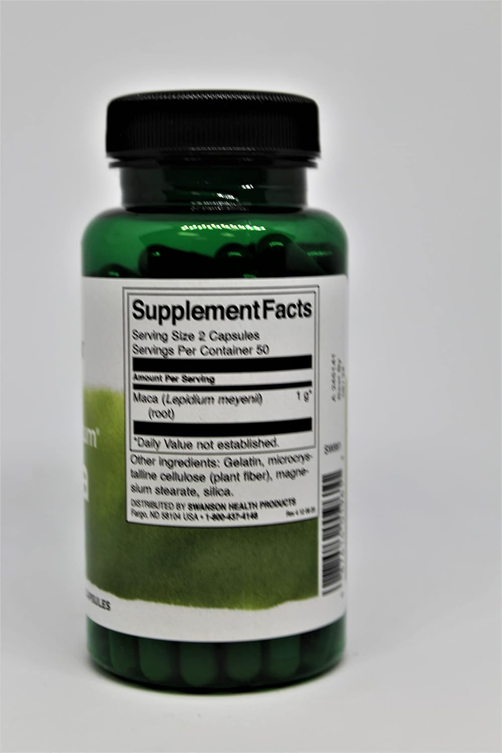 Swanson Maca 500mg Capsules - Pack of 100 x 2