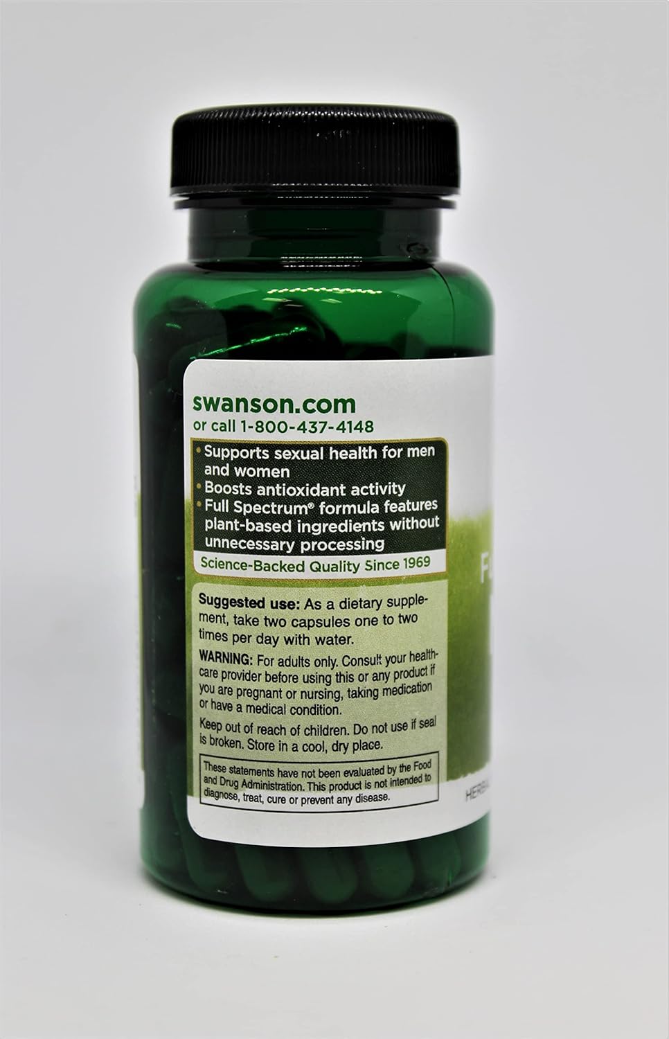 Swanson Maca 500mg Capsules - Pack of 100 x 2