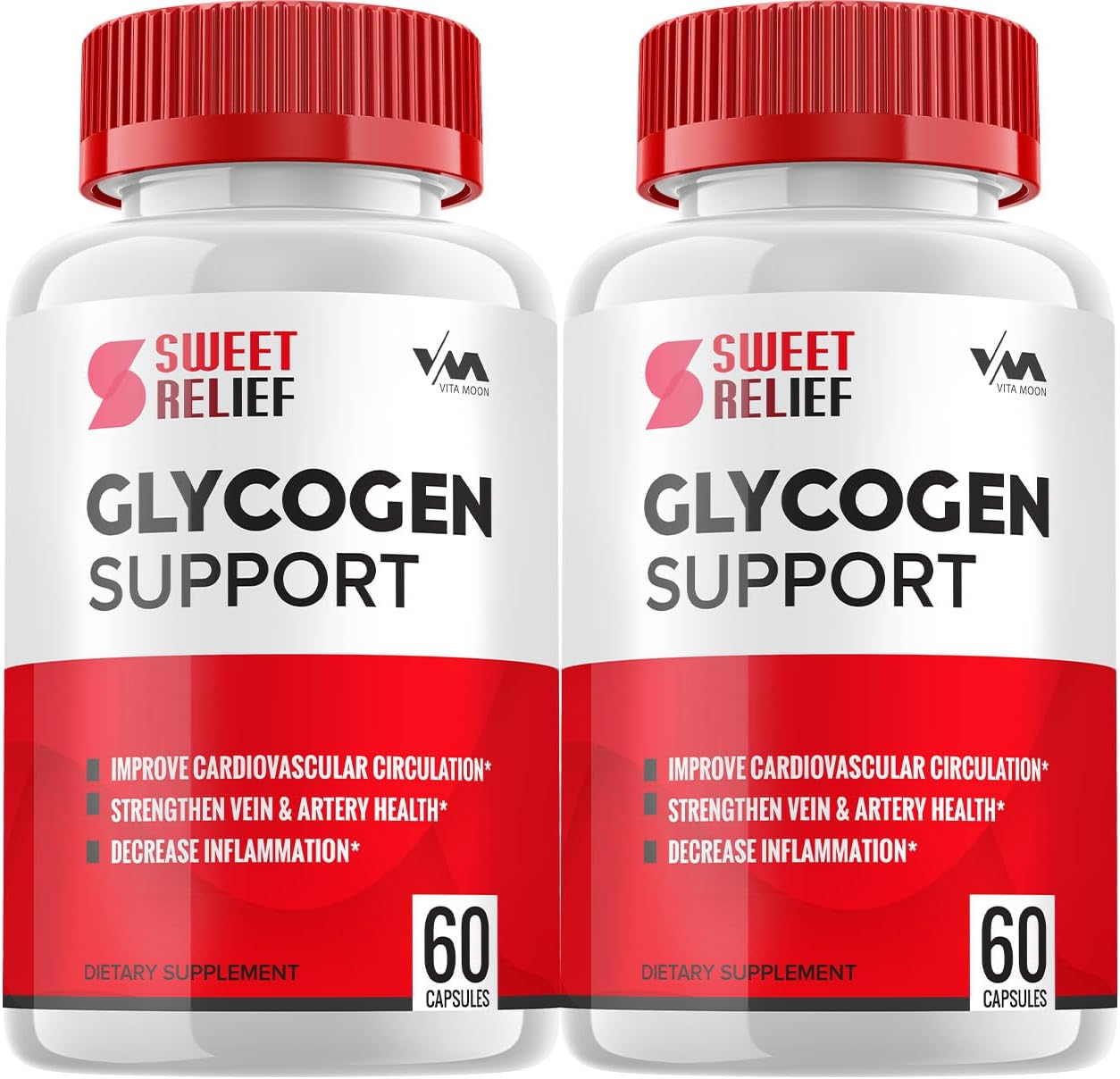 SweetRelief Glycogen Capsules (2 Pack) - Advanced Formula for Overall Wellness, 120 Pills, Reviews