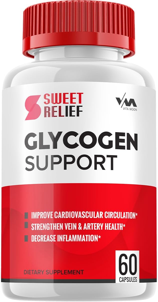 SweetRelief Glycogen Supplement - Advanced Formula for Wellness - 60 Capsules, Vitamoon Sweet Relief Pills - Reviews