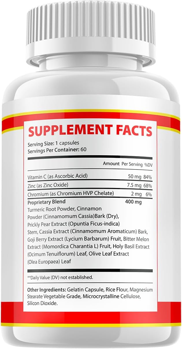 SweetRestore Advanced Formula Capsules - Extra Strength Pills for Healthy Circulation and Overall Wellness - Natural Vitamins for Optimal Health - 60 Capsules