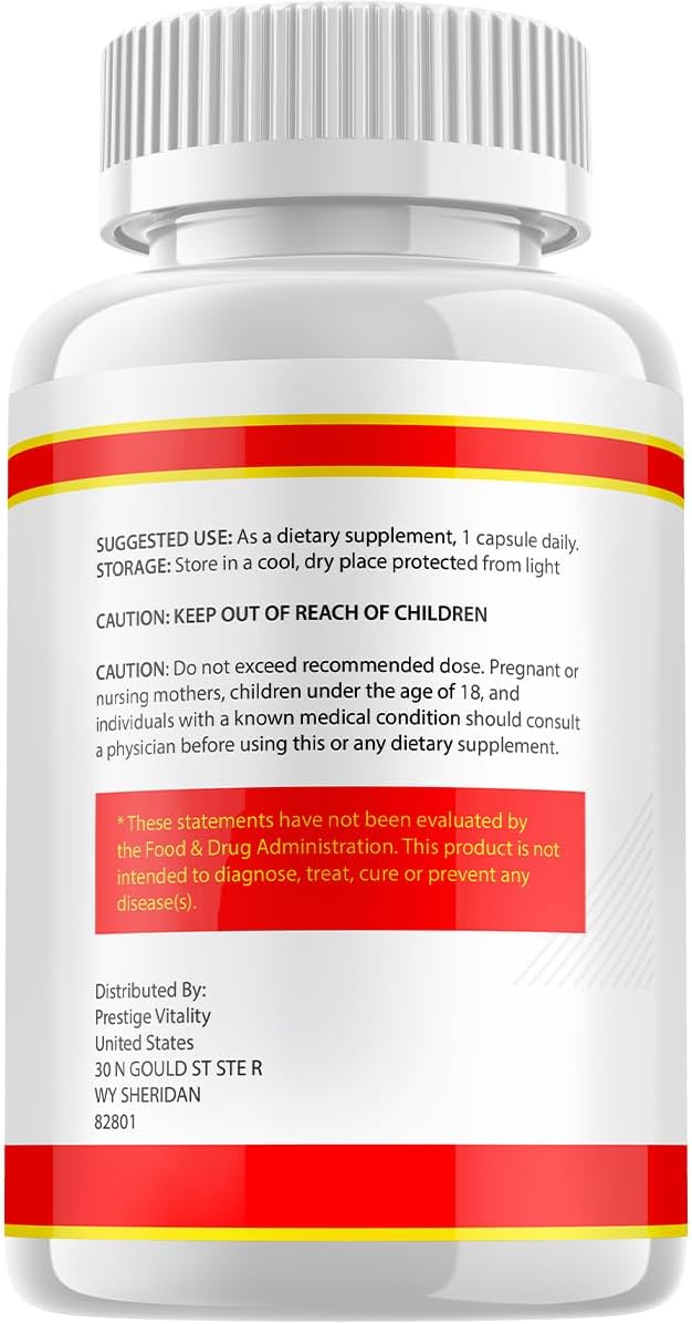 SweetRestore Capsules - Advanced Formula for Healthy Circulation & Wellness, All-Natural Vitamins (3 Pack - 180 Capsules)
