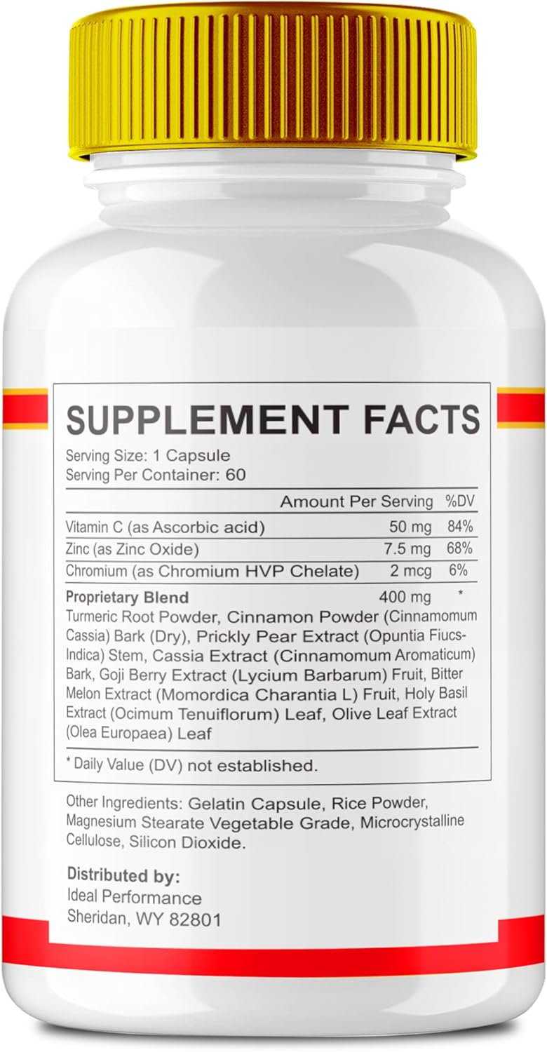 SweetRestore Capsules - Maximum Strength Supplement for Health & Wellness, All Natural Formula with SweetRestore Support - Official Reviews (60 Capsules)