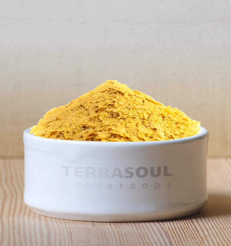 Terrasoul Superfoods Nutritional Yeast Flakes 9 Lbs Pack Fortified Vegan Cheese Seasoning Plant-Based Protein Boost