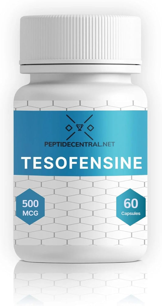 TESOFENSINE 500MCG 60 Capsules - High-Quality 3rd Party Tested Supplement