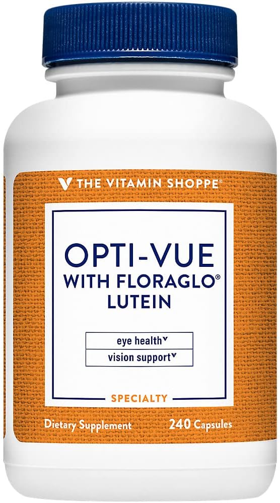 The Vitamin Shoppe Opti-Vue with Floraglo Lutein Capsules (240 Count)