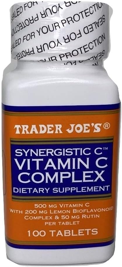 Trader Joe's Vitamin C Complex 100 Tablets - Boost Immunity and Support Overall Health