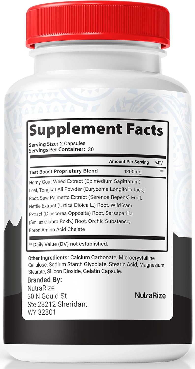 TribalForce X Capsules (3 Pack) - Natural Male Performance Support for Lasting Energy - 180 Capsules