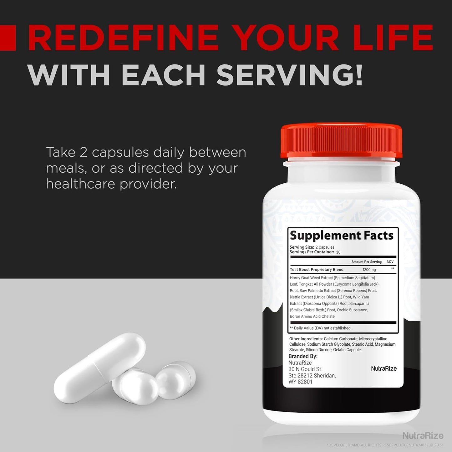TribalForce X Capsules (3 Pack) - Natural Male Performance Support for Lasting Energy - 180 Capsules