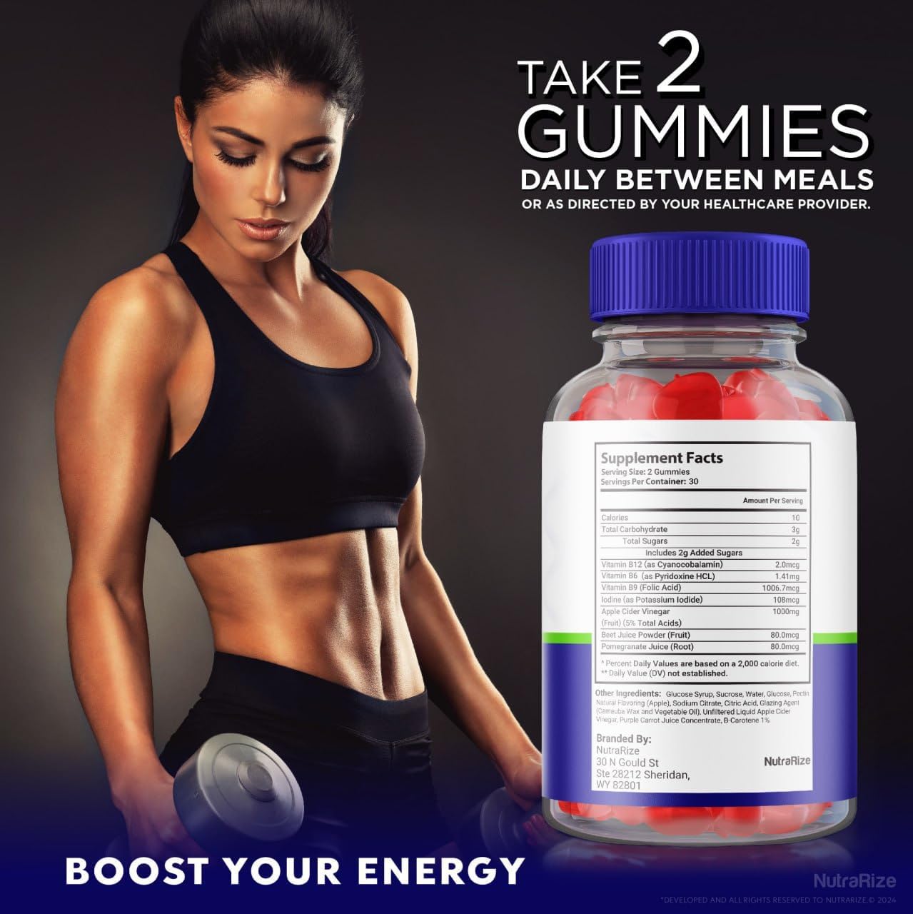 Trim Keto Tonic ACV Gummies - Advanced  Slimming Formula  Support with Keto + ACV - 2 Pack (120 Gummies)