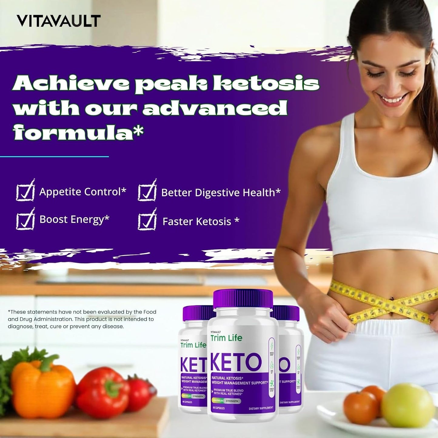 Trim Life Keto Capsules - Maximum Strength TrimLife Advanced Formula Supplement Pills - All Natural Keto Pills, 5 Pack Reviews