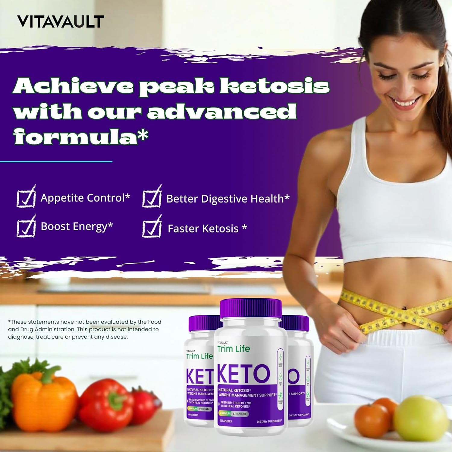 Trim Life Keto Capsules - Maximum Strength TrimLife Advanced Formula Supplement Pills - All Natural Keto Pills, 5 Pack Reviews