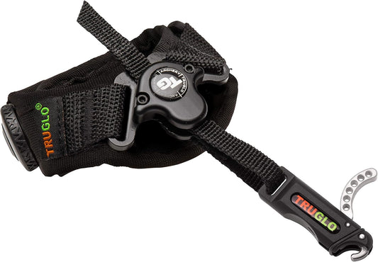 TRUGLO Detonator Single Jaw Archery Release - Ultra-Smooth Operation - Black Color