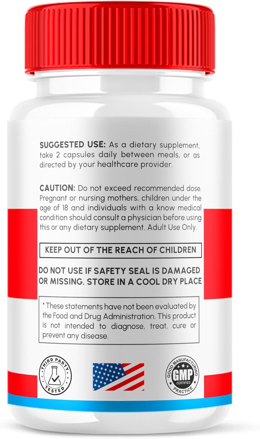 Trusted Relief Blood Support Capsules - Advanced Strength Formula (2 Pack, 120 Capsules)