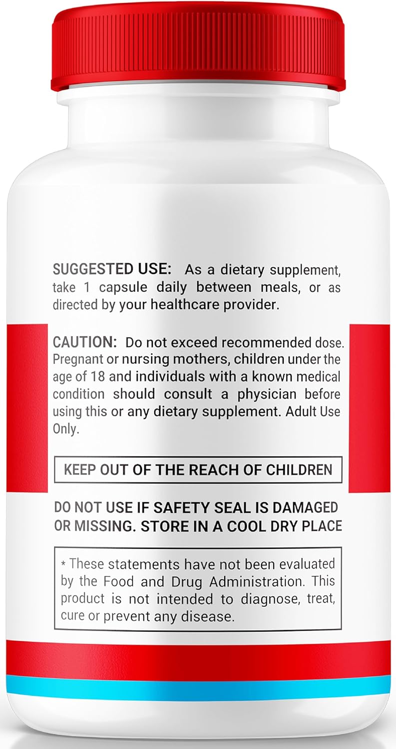 TrustedRelief Blood Support Capsules for Stable Levels & Healthy Circulation - 3 Pack, All Natural Formula with Premium Supplement Reviews (180 Capsules) by NutraRize