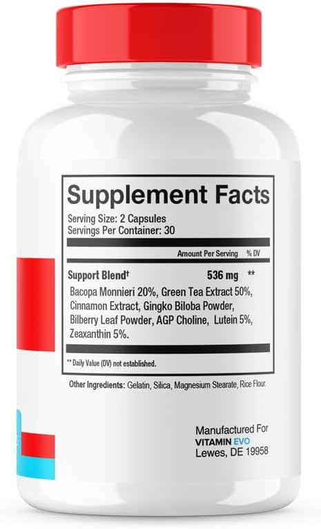 TrustedRelief Maximum Blood Support Formula Supplement - 2 Pack of Advanced Strength Capsules (120 Count)
