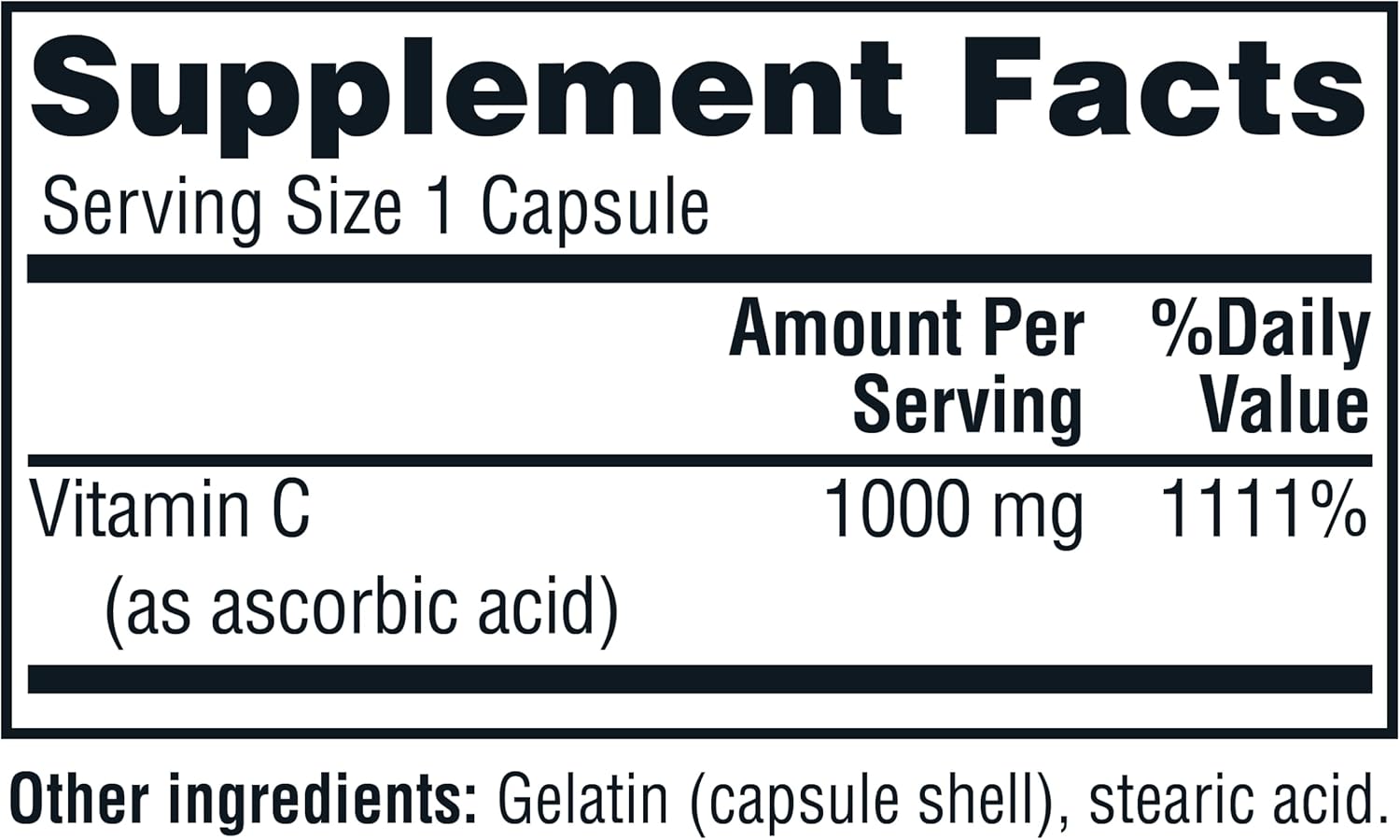 Twinlab C-1000 Vitamin C Capsules - Immune Support Supplement for Men & Women - 250 Count