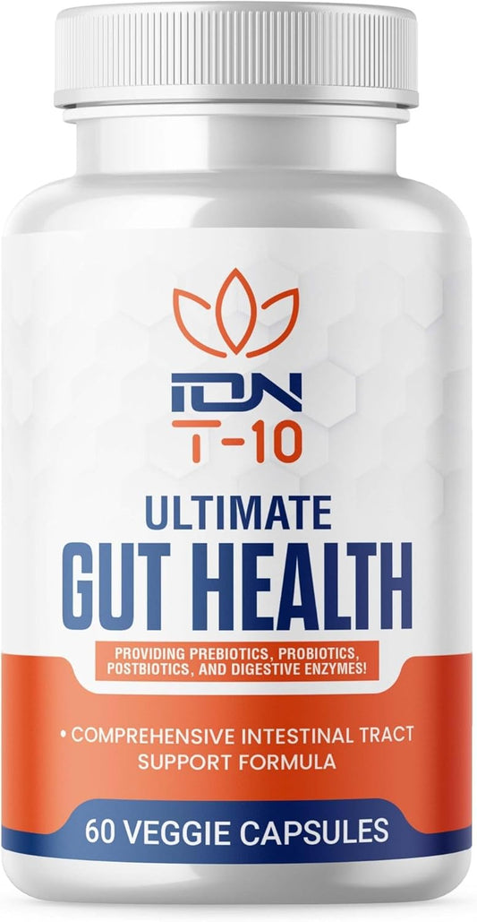Ultimate Gut Health Supplement | 60 Vegetable Capsules | INFINITY ONE NETWORK