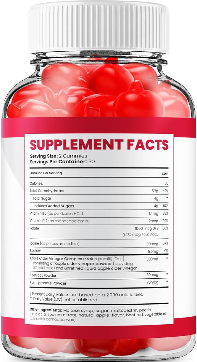 UltraBio Slim Keto Plus ACV Gummies - Maximum Strength BioSlim for Advanced Weight Management - 2 Pack (120 Gummies)