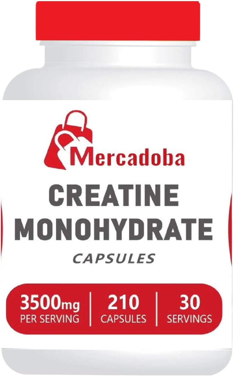 UltraPure Creatine Monohydrate Capsules for Extreme Strength and Performance - Premium Quality Formula