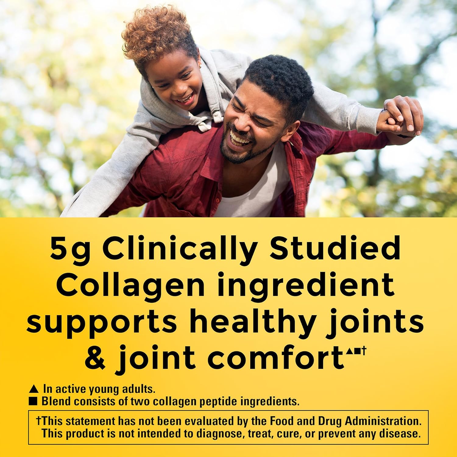Unflavored Collagen Peptides Powder for Joint Support, Hair Skin Nails, Sugar Free, Keto Friendly - 11.2 oz Powder - 28 Day Supply