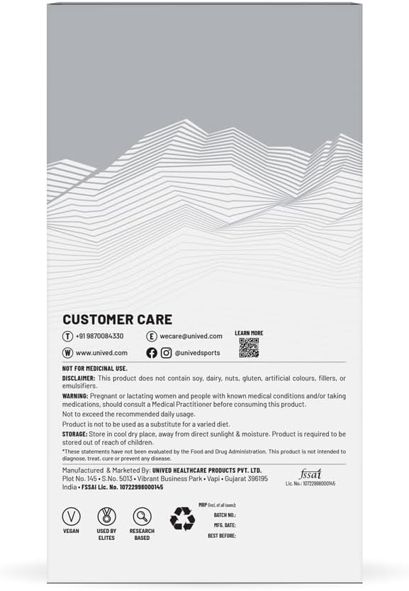 Unived Elite Isotonic Energy Drink Mix with 2:1 Ratio, 40g Carbs, Betaine, Beta-Alanine | Endurance Athletes Sports Drink Orange Twist, 8 Pack
