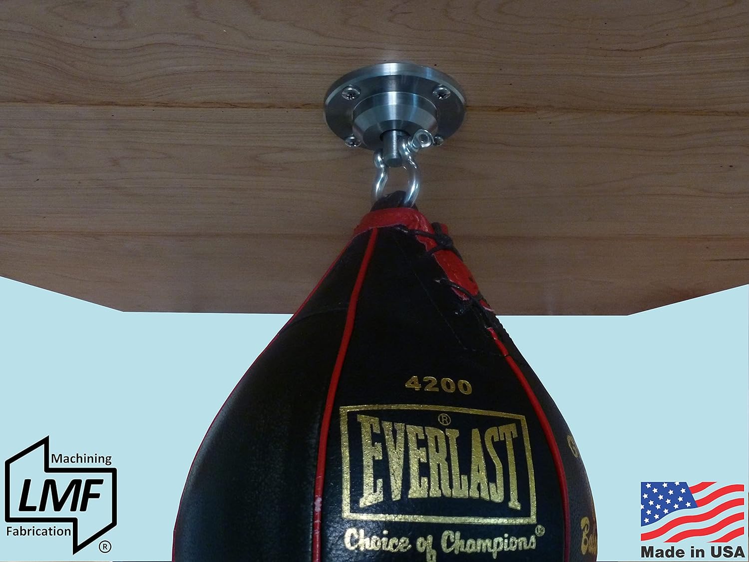USA-Made LMF Speed Bag Swivel for Boxing and MMA Training