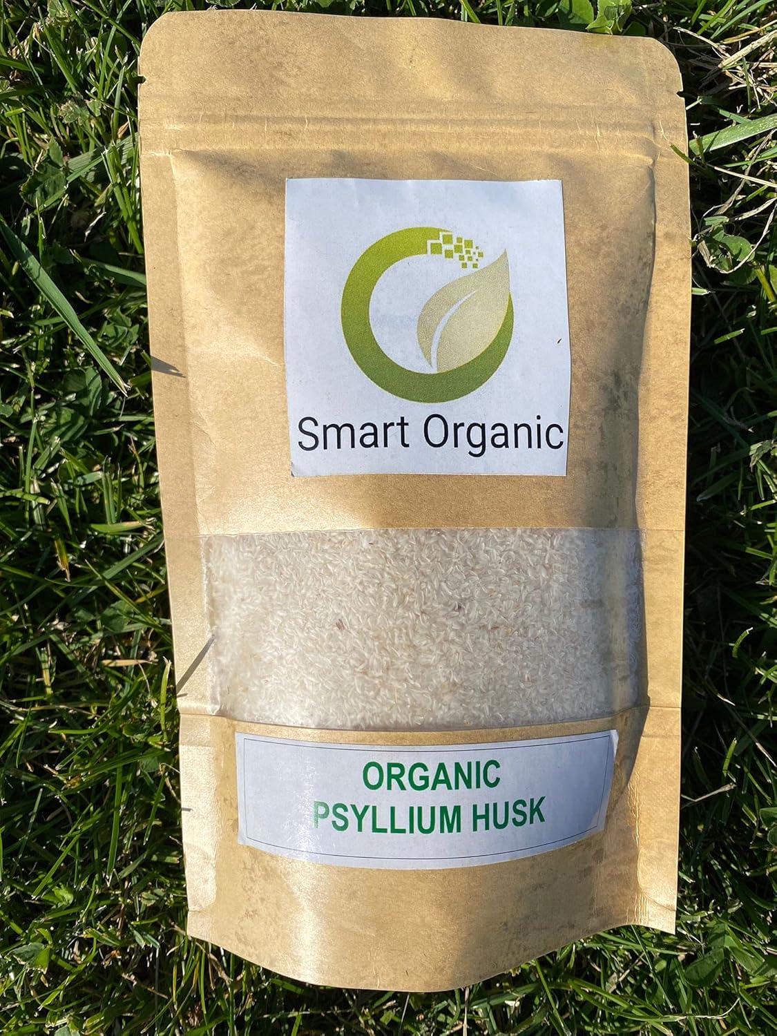 USDA Certified Organic Psyllium Husk Powder - Keto & Vegan Friendly, Gluten-Free, Non-GMO Fiber Supplement 8oz